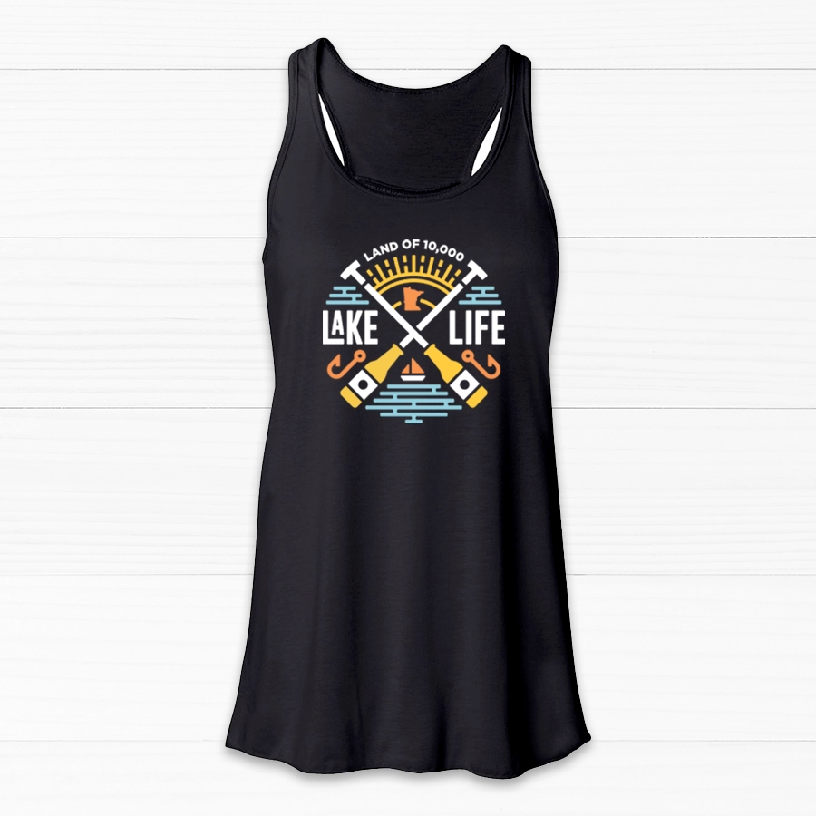 Lake Life Women's Flowy Tank