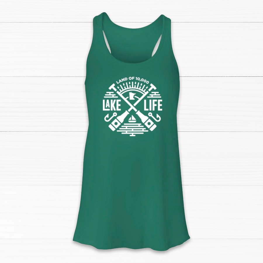 Lake Life Women's Flowy Tank