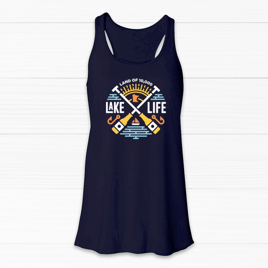 Lake Life Women's Flowy Tank