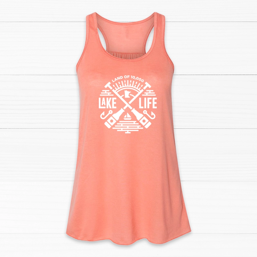 Lake Life Women's Flowy Tank