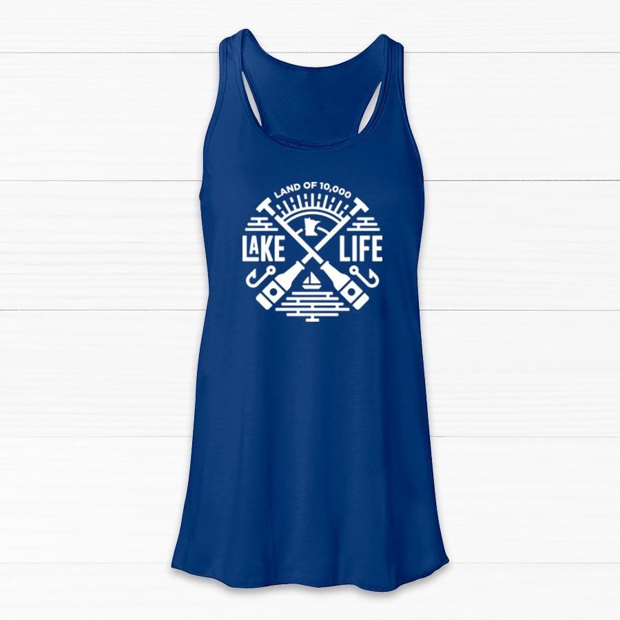 Lake Life Women's Flowy Tank