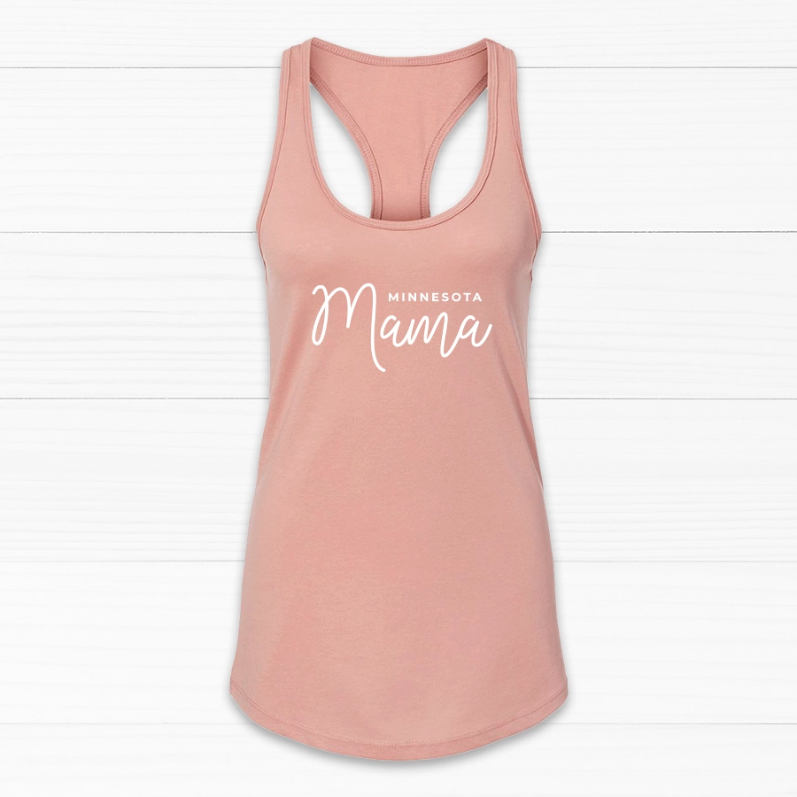 Minnesota Mama Women's Racerback Tank