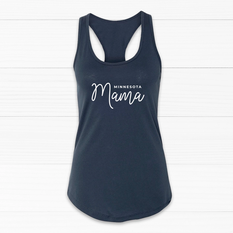 Minnesota Mama Women's Racerback Tank