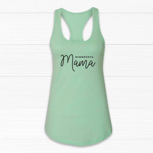 Minnesota Mama Women's Racerback Tank